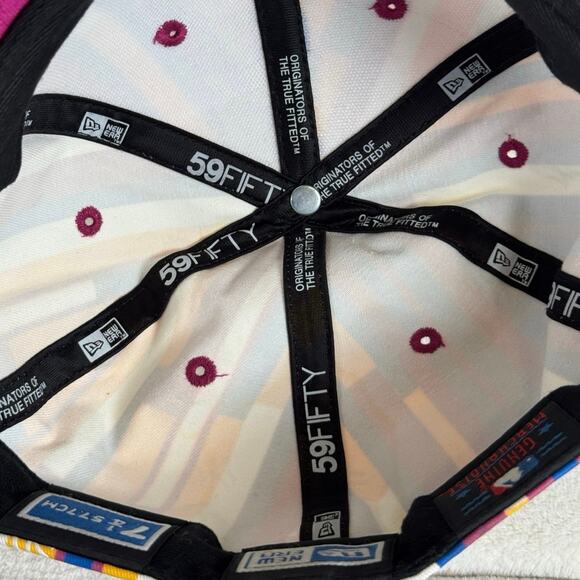 MLB New York Yankees 7 1/4 New Era 59FIFTY Fitted Hat Baseball Cap Streetwear - Picture 8 of 8